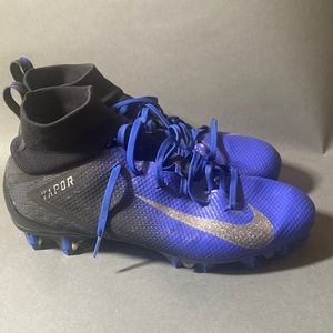Nike Vapor Untouchable Pro 3 Football Cleats Black Blue